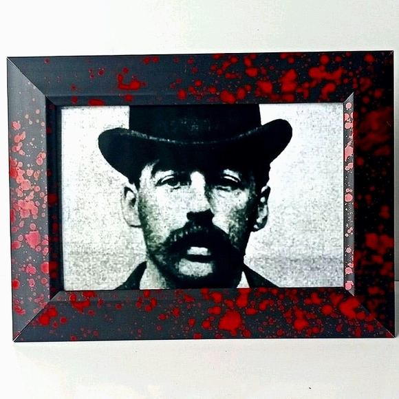 Serial Killer HH Homes Mugshot Gothic Victorian World's fair Unusual Crime - Picture 2 of 5